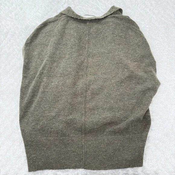 Banana Republic Sweater Womens Medium Large Cardigan Wool Cocoon Pockets Pullove - Picture 2 of 12